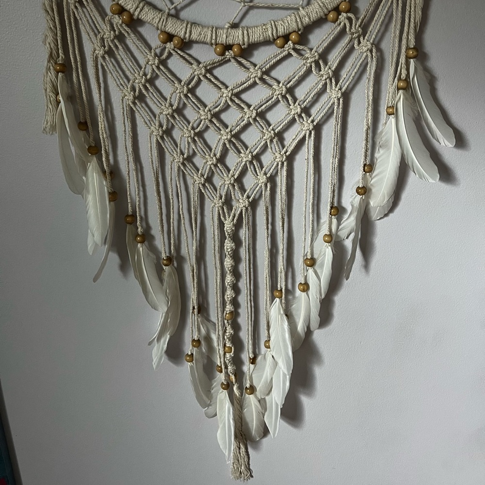 Large wall hanging dream catcher
